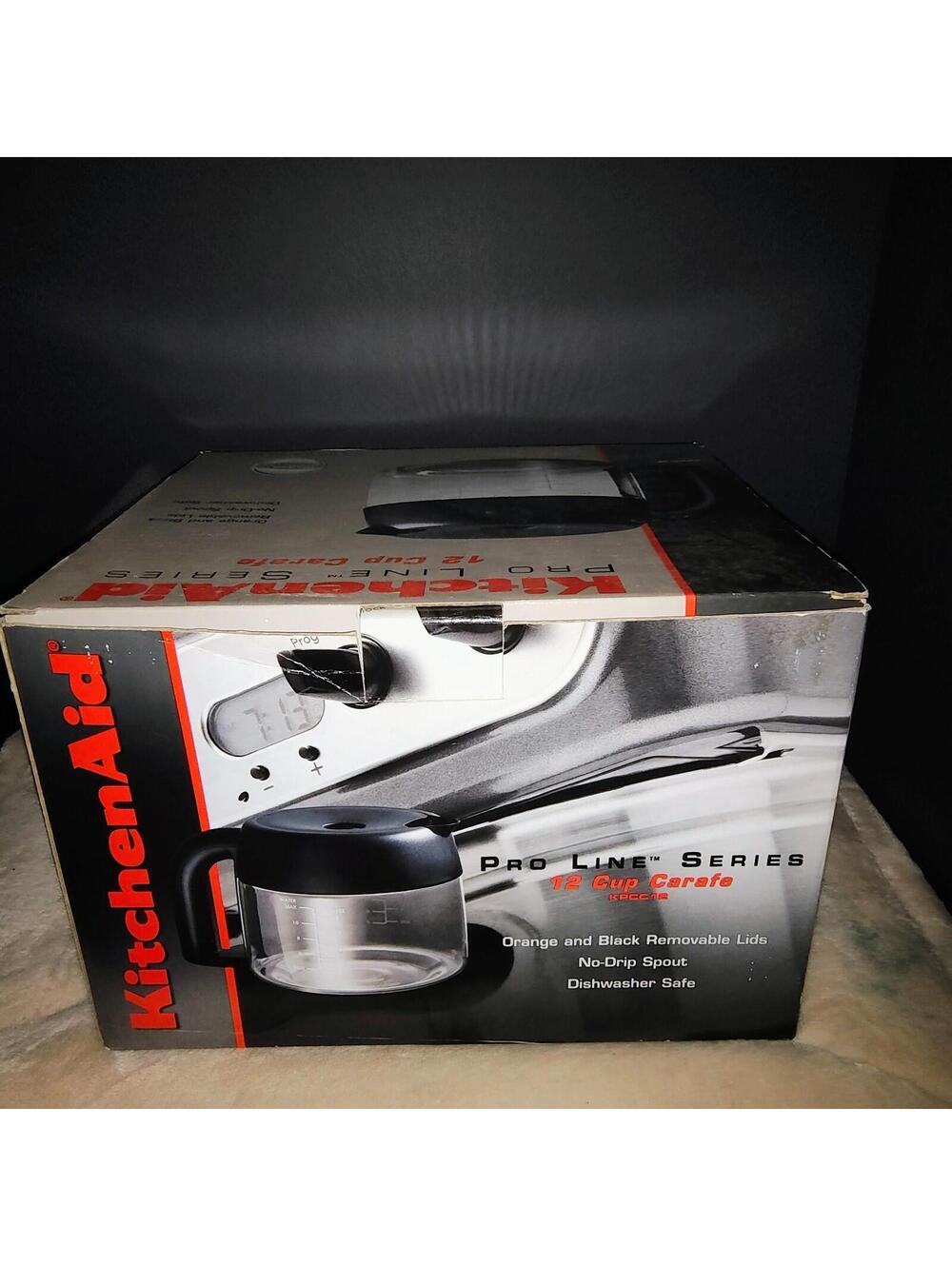 KitchenAid Pro Line Series 12 cup Carafe Replacement KPCC12 New In Box - Picture 5 of 6